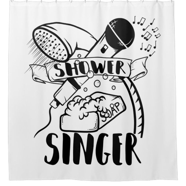 Singing in the shower (Front)