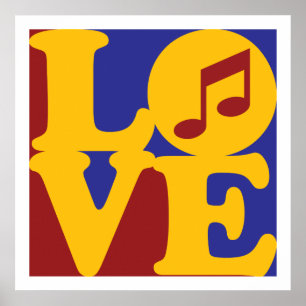 Singing Love Poster