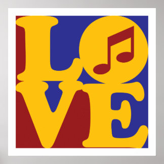 Singing Love Poster