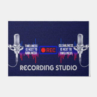 Singing Lovers Gift, Recording Studio  Doormat
