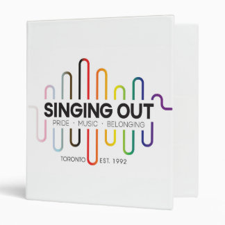 Singing Out Binder