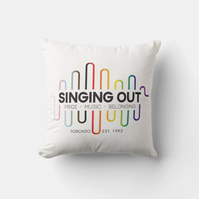 Singing Out Pillow 4 (Front)