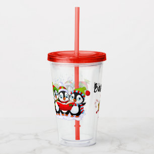 Singing Penguins  Acrylic Tumbler