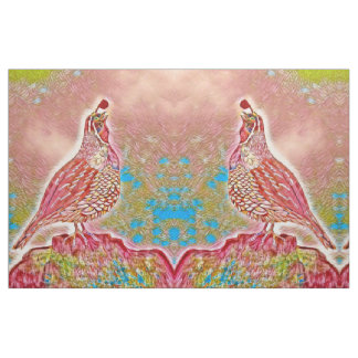 Singing Quail Fabric