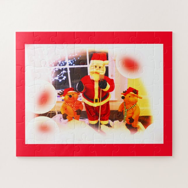 Singing Santa Jigsaw Puzzle (Horizontal)