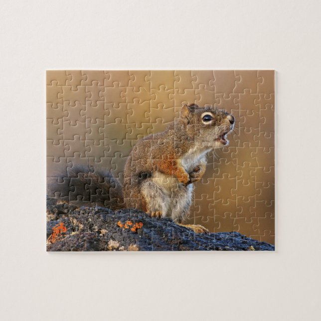 Singing Squirrel Jigsaw Puzzle (Horizontal)
