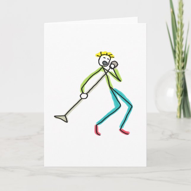 Singing Stickman Card (Front)