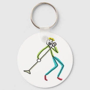 Singing Stickman Keychain