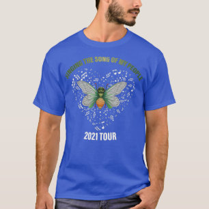 Singing The Song of my People Brood X Cicada USA T-Shirt