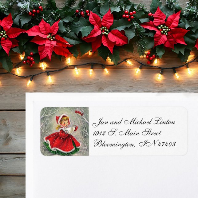 Singing to Cardinals Personalize Return Address (Creator Uploaded)