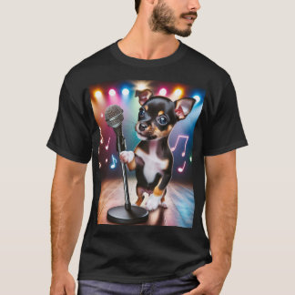 Singing Toy Rat Terrier T-Shirt