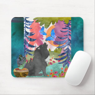 SINGING WITH ANGELS  Lapphund - Mousepad