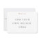SINGLE 3.5x5 inch Horizontal card with envelopes