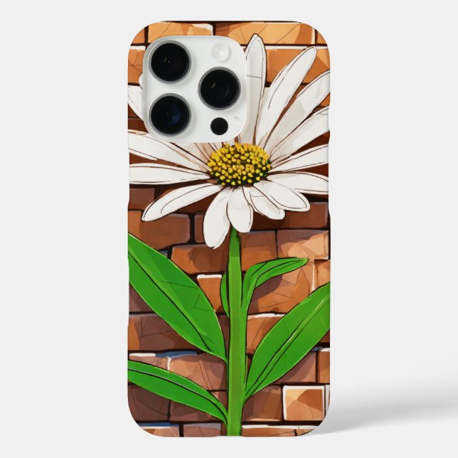 Single african daisy design  Case-Mate iPhone case (Back)