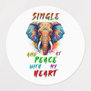 Single And At Peace With My Heart