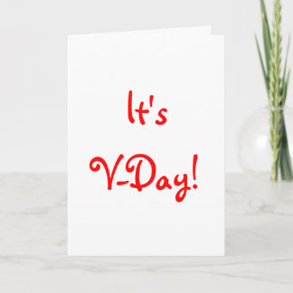 Single Awareness Day Holiday Card
