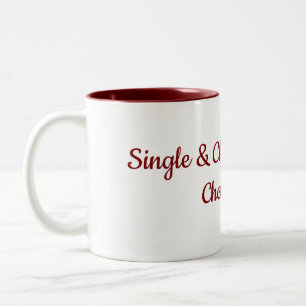 Single childfree movement choice 4B feminist  Two-Tone Coffee Mug