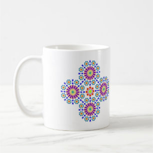 Single cup with Arabic style.