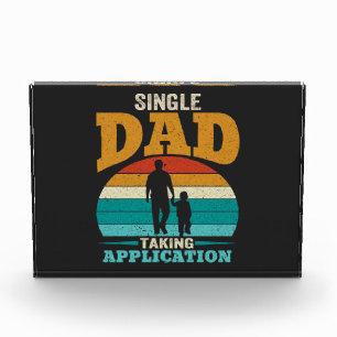 Single Dad Taking Application Photo Block