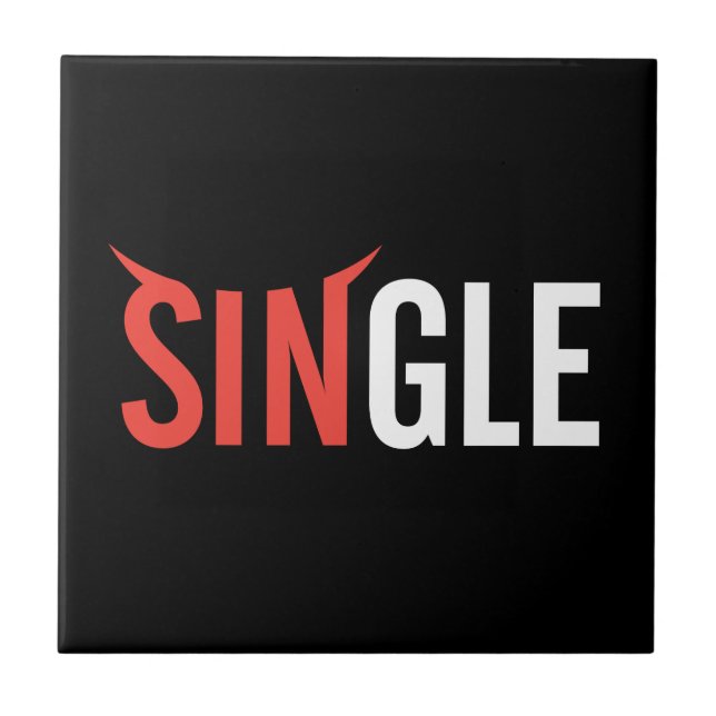 Single Dark Tile (Front)