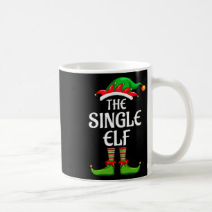Single Elf Matching Family Group Christmas Party  Coffee Mug