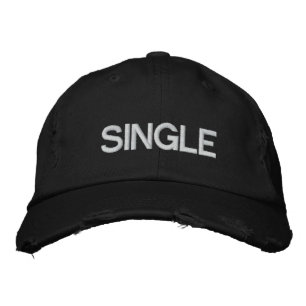 SINGLE EMBROIDERED HAT