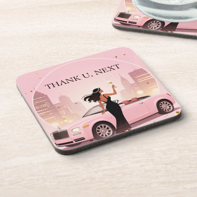Single Era Party Coaster| Thank U, Next Coaster (Left Side)