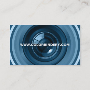 Single Eye Position 4 Business Card