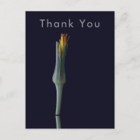 Single Flower Elegant Personalized Thank You