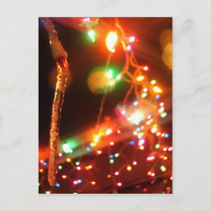 Single Icicle Postcard