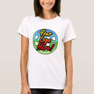 Single Image Custom Logo Women's Uniform/Promo T-Shirt