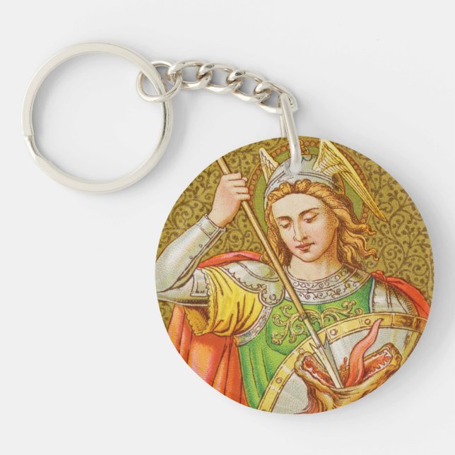 Single Image St. George (SNV 13) Keychain (Front)