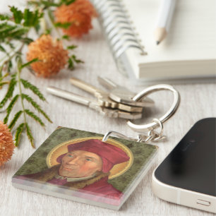 Single Image St. John Fisher (SAU 025) Keychain