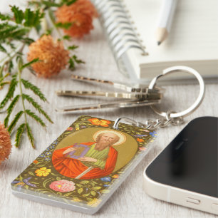 Single Image St. Paul the Apostle (PM 06) Keychain