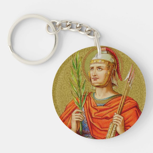 Single Image St. Sebastian (SNV 24) Keychain (Front)