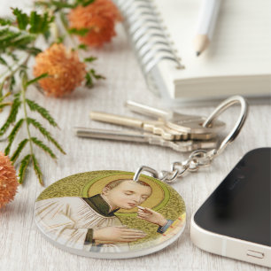 Single Image St. Stanislaus Kostka (SNV 25) Keychain