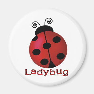 Single Ladybug Magnet