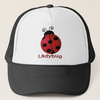 Single Ladybug Trucker Hat