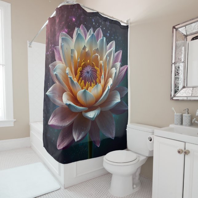 Single Large Flower Bloom in Multi-coloure Shades  (In Situ)
