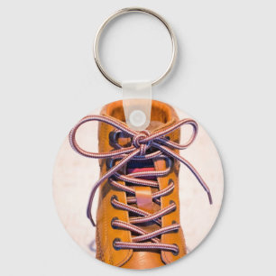 Single male shoe keychain