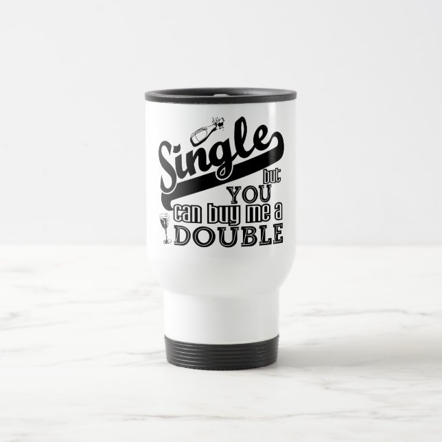 SINGLE mug - choose style & colour (Center)
