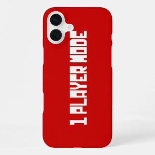 Single / One Player Mode iPhone 16 Plus Case