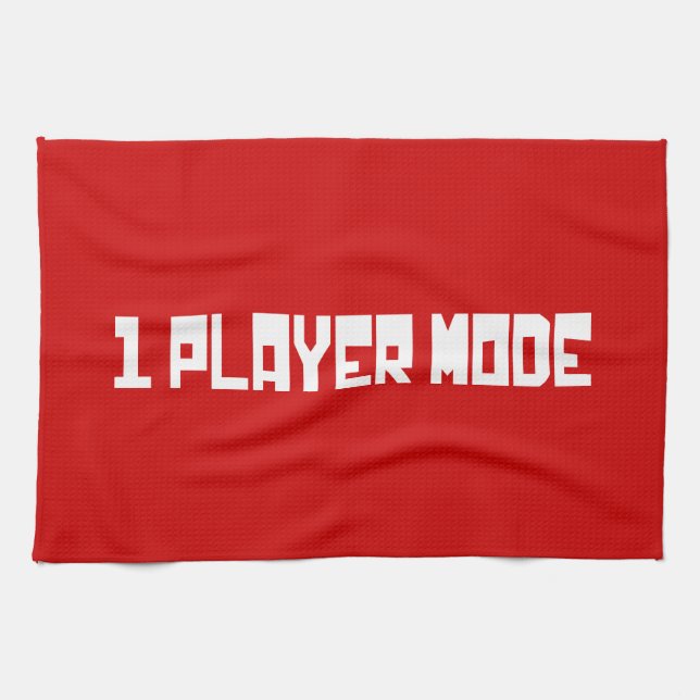 Single / One Player Mode Kitchen Towel (Horizontal)