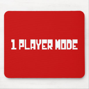 Single / One Player Mode Mouse Pad