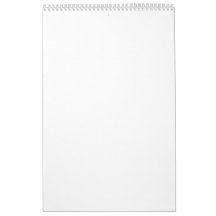 Single Page Calendar, Standard, 11"x17"