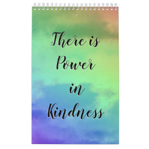 Single Page SmallCalendar, White positive calendar