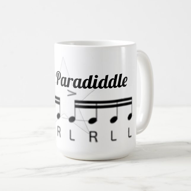 single paradiddle coffee mug (Front Right)