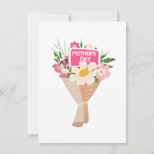 Single Pass Book Mother's Day Card