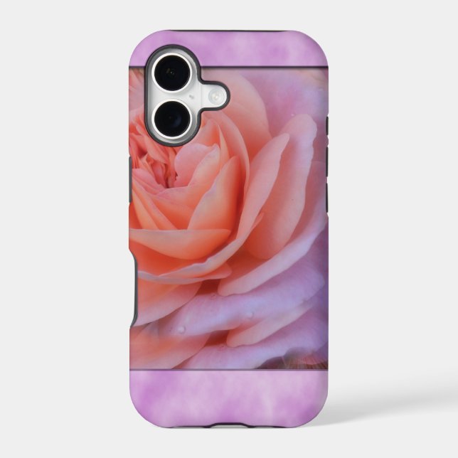 Single Peach Rose (Back)