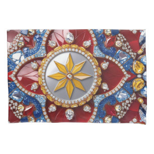 Single Pillowcase with Colombian Colours